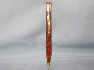 Conklin Vintage Woodgrain With Gold Trim Pencil - -
