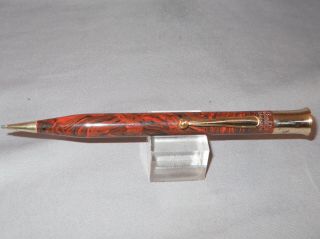 Conklin Vintage Woodgrain with gold trim pencil - - 2