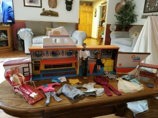 Vintage 1974 Barbie Dream Boat Chris Craft,  3 Barbies,  Furniture & Clothes