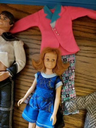 Vintage 1974 BARBIE DREAM BOAT Chris Craft,  3 barbies,  furniture & clothes 8