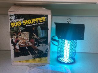 Vintage “bug Snuffer” Electronic Insect Mosquito Control Bug Zapper