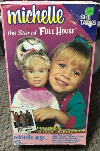 Full House Tv Show Michelle Tanner Mary Kate Ashley Oslen Twins Talking Doll