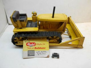 Vintage Doepke D - 6 Track Caterpillar Press Steal Dozer