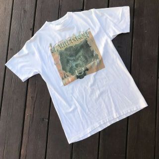 Vintage Leatherwolf Savage Attack Tour 86 Band T - Shirt Size Medium Rare