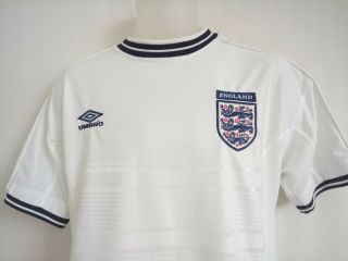 Vintage 1999 England Home Shirt.  Size Med.