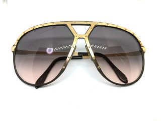 Alpina M1 1980s Brown Gold Purple Vintage Sunglasses West Germany 2