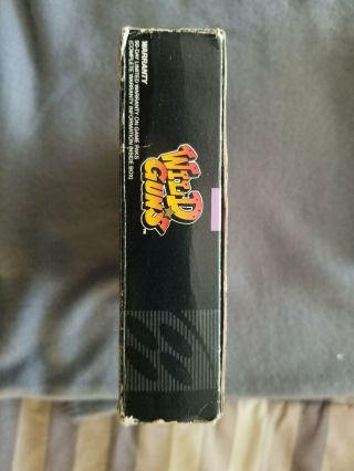 Wild Guns (Nintendo,  1995) Authentic and complete extremely rare 4