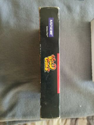 Wild Guns (Nintendo,  1995) Authentic and complete extremely rare 6