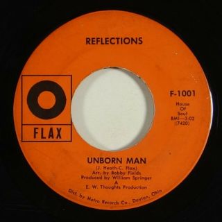 Reflections " Unborn Man " Ultra Rare Funk/sweet Soul 45 Flax Mp3