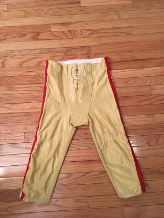 San Francisco 49ers Nfl Vintage Authentic Russell Athletic Game Issued Pants