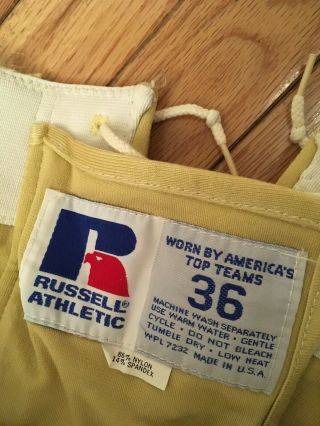 San Francisco 49ers NFL Vintage Authentic Russell Athletic Game Issued Pants 5