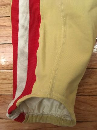 San Francisco 49ers NFL Vintage Authentic Russell Athletic Game Issued Pants 7
