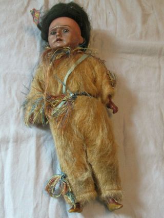 Vintage Antique Native American Indian Bisque Doll Made In Germany Size 4/0