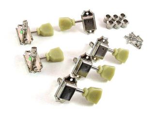 Gotoh Sd90 - Mg Vintage Locking 3x3 Deluxe Nickel Tuners For Gibson Les Paul