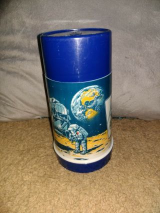 Vintage The Astronauts Thermos For Lunchbox By Aladdin 1969 Glass Still Inside