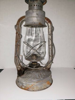 Vintage Dietz No.  2 Blizzard Kerosene Tubular Lantern/lamp Cold Blast