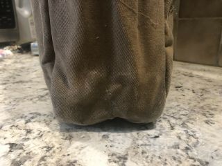 Filson Distressed Vintage Canvas And Leather Tote Bag 6