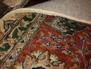 X Large Hand Tufted Wool & Silk Oriental FRITH Rug HANDMADE CARPET Floral AGRA 7