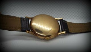 Vintage Roamer Premier 9ct solid Gold Cased Gents Watch 7