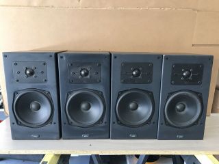 Ads S600 Monitor 4 Loud Speakers Vintage Made In Usa