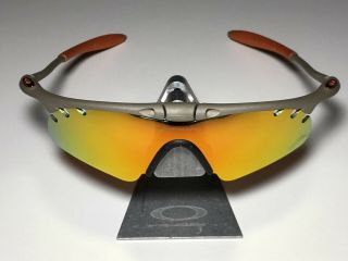 Oakley Magnesium M - Frame Ana Guevara Signature Plasma Fire Hybrid S Lens vintage 3