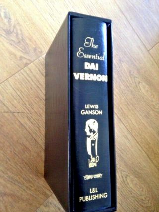 Essential Dai Vernon Collectors Edition - Book Magic OOP RARE SIGNED REDUCE 3