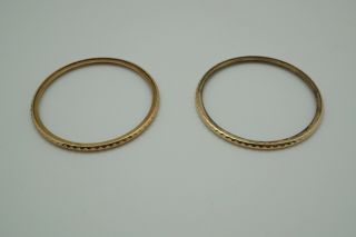 2 Vtg Rolex Gmt Master 18k Gold Bezels 1675 16753 16758