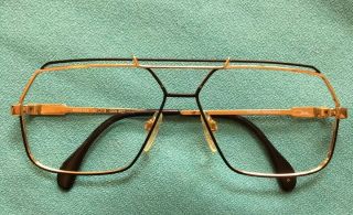 Rare & Vintage Cazal Eyeglasses Frame,  Mod: 734,  Col 302.  Made In Germany