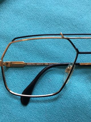 Rare & Vintage Cazal Eyeglasses Frame,  Mod: 734,  COL 302.  Made In Germany 2
