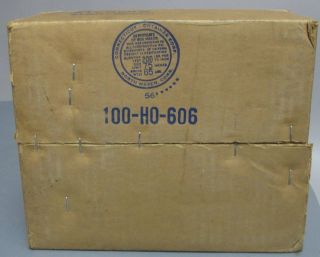 American Flyer HO606 HO Scale Vintage Straight Rubber Roadbed Sections (100) /Box 2