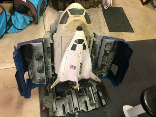 1987 Gi Joe Space Shuttle Defiant Complex Crawler Rare Gijoe