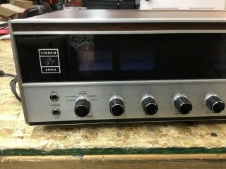 Vintage Fisher 4060 4/2 Channel AM / FM Receiver 2