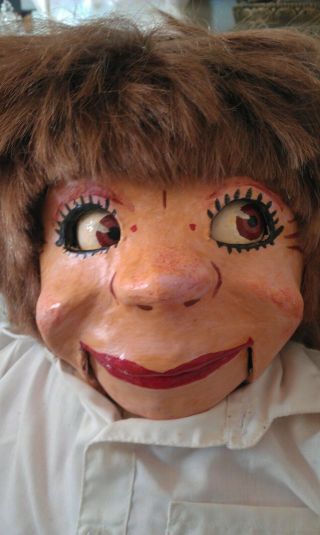 2 x vintage hand crafted Ventriloquist Dummies 3