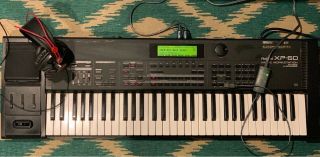 Vintage Roland Xp - 60,  61 - Key Synth Keyboard W/ Techno & Sessions Expansions