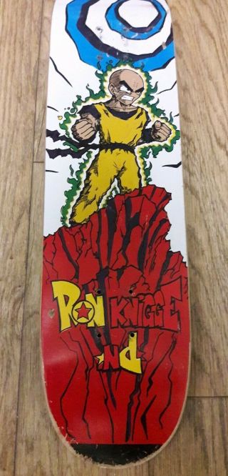Ron Knigge Vintage Early 90 ' s Deal skateboard Ed Templeton nos Natas Vallely 2