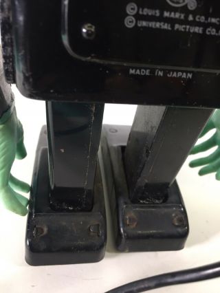 Vintage Marx Tin Battery Op Frankenstein 1960s Japan 6
