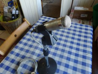 Vintage Funkberater Md30 - 2.  Omnidirectional Dynamic Microphone.  (1of3).