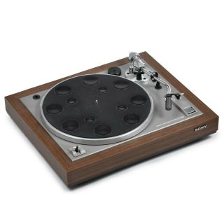 Sony Ps - 2350 Turntable - Vintage Record Player Wood Base