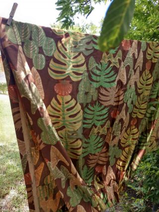Vintage Floral Curtain Panel 52 X 78 " Goodall Fabrics By Jammis Kerfe Blend?