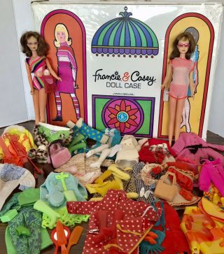 1960’s Mattel’s Francie Dolls / Tagged Outfits /case / Misc