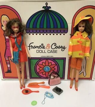 1960’s Mattel’s Francie Dolls / Tagged Outfits /case / Misc 6