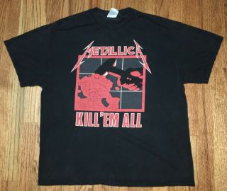 Vintage 1994 Metallica Kill 