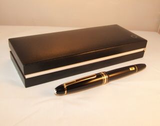 VINTAGE MONTBLANC MEISTERSTUCK 146 LE GRANDE PIX FOUNTAIN PEN - & BOXED 2