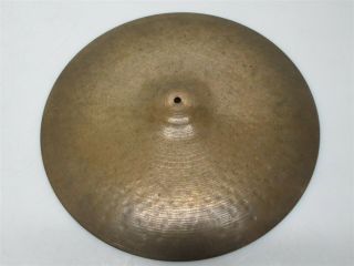 Paiste 2002 20 " Vintage Ride Cymbal Sn 712306 Made In Switzerland 5.  8 Lbs