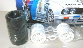 Vintage TAMIYA Schnitzer BMW M3 Sport Evo RC Race Car Sealed; Complete (?) 5
