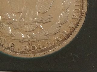 1883 CC Morgan Silver Dollar (Vintage CoinWorld Case) Coin.  3004 6