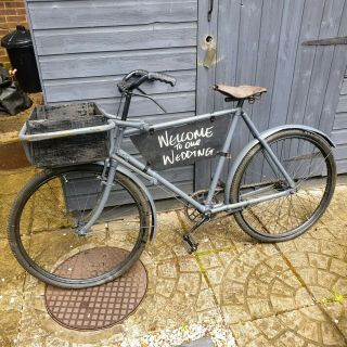 Vintage Pashley Butchers Or Advertising Bike