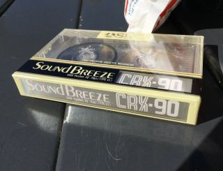 SNC Sound Breeze gold reel to reel vintage cassette tape for boombox collectors 3