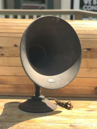 Antique Vintage 1920s Atwater Kent Model L Radio Horn Speaker Tube Radio Horn
