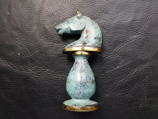 Horse " Chess Figure Corkscrew " Vintage Corkscrew,  Cavatappi,  Tire - Bouchon